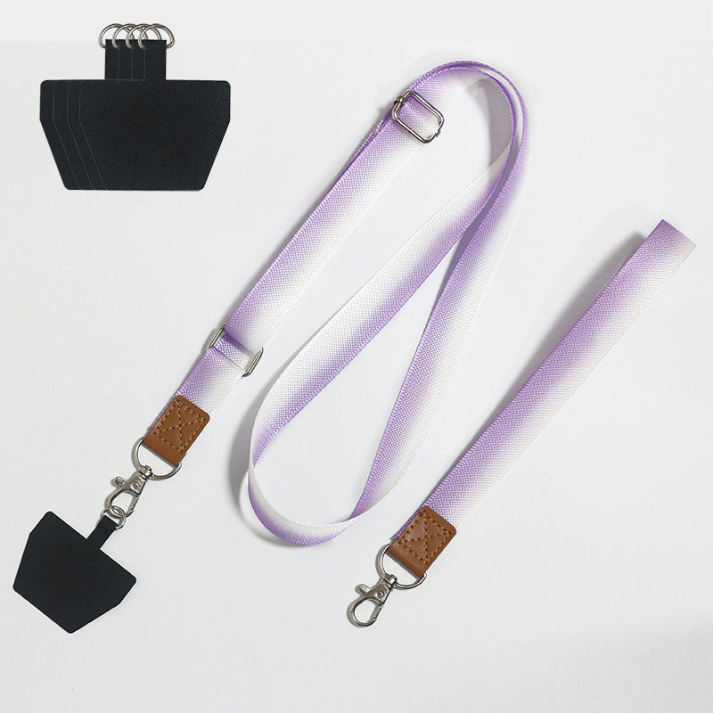 Adjustable Anti-Lost Mobile Phone Lanyard with Wristband