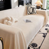 French cream style sofa towel