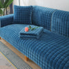 Non-slip fabric sofa cover thickened flannel