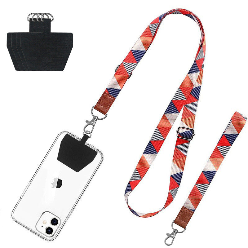 Adjustable Anti-Lost Mobile Phone Lanyard with Wristband