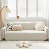 Off-white cream snow neil sofa towel